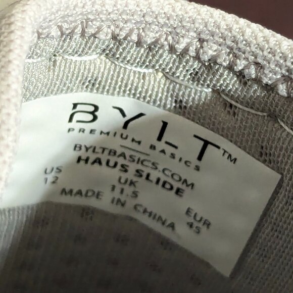 BYLT Haus Slide Gray Slip On Comfort Shoes Men\'s size 12 main image 5